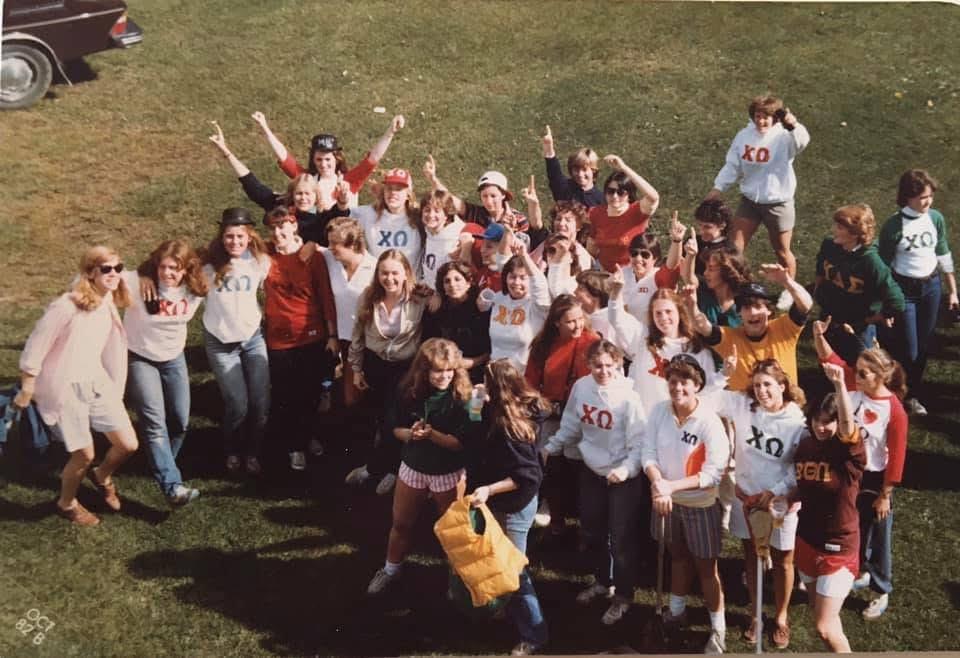 A group of people posing for a photo