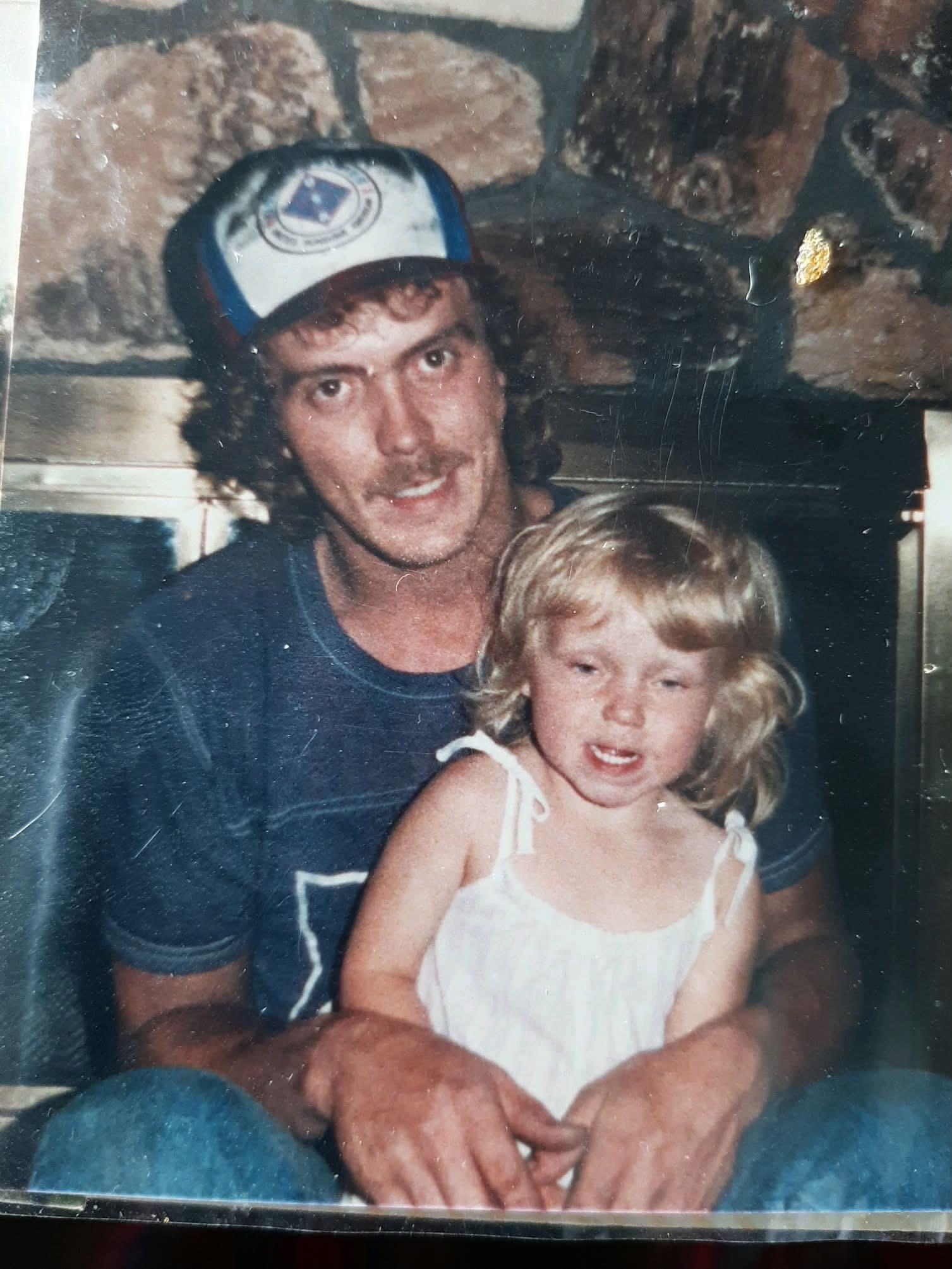 A man holding a child