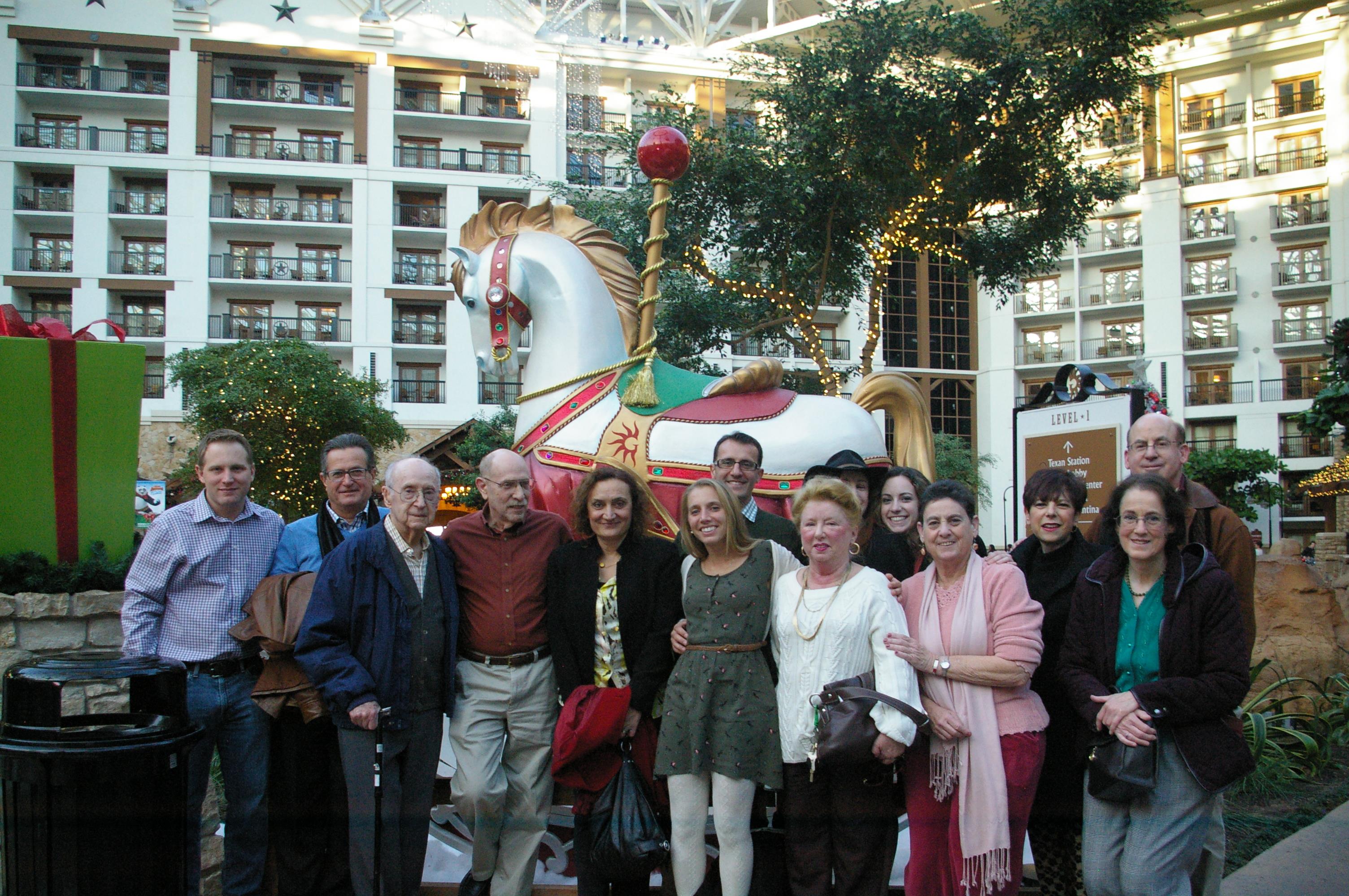 A group of people posing for a photo
