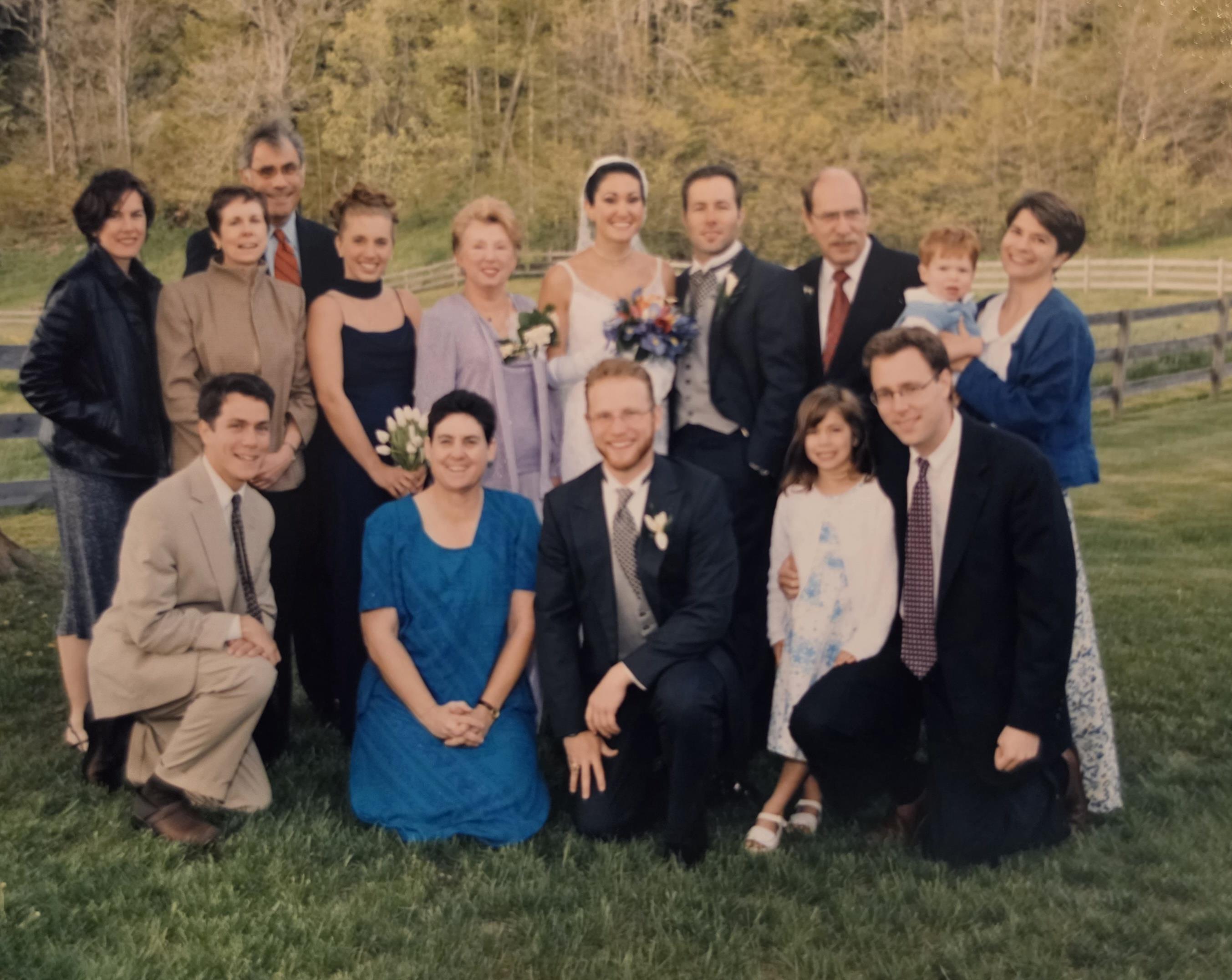 A group of people posing for a photo