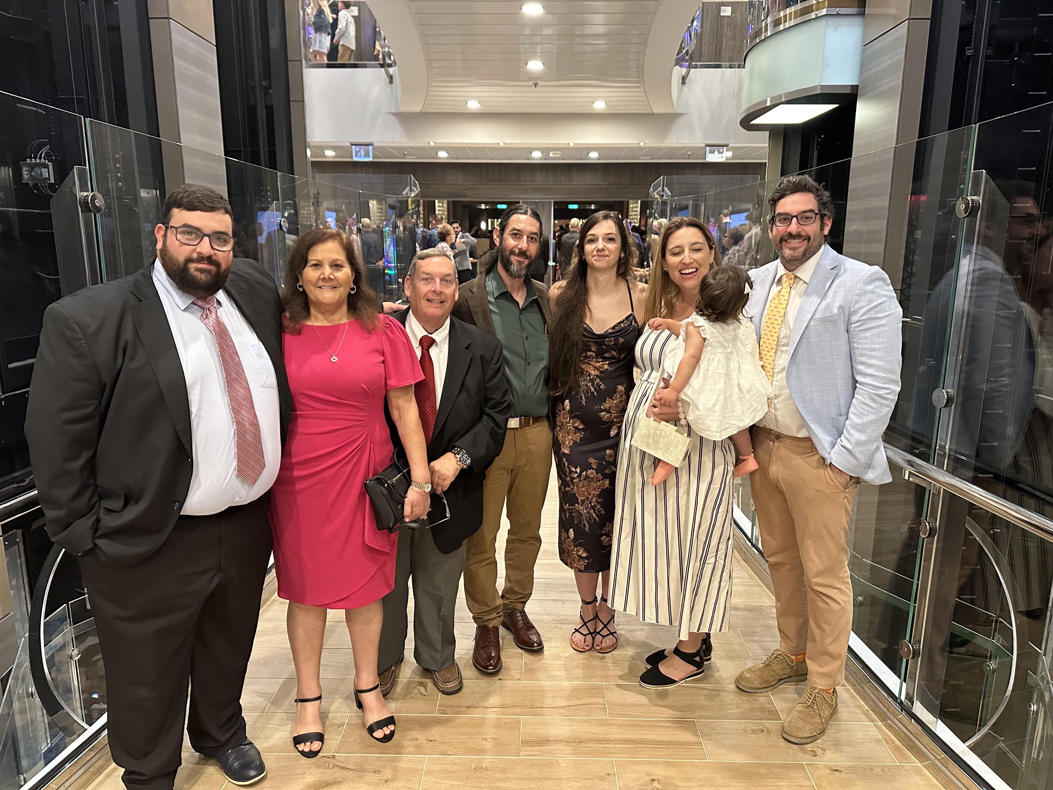 A group of people posing for a photo
