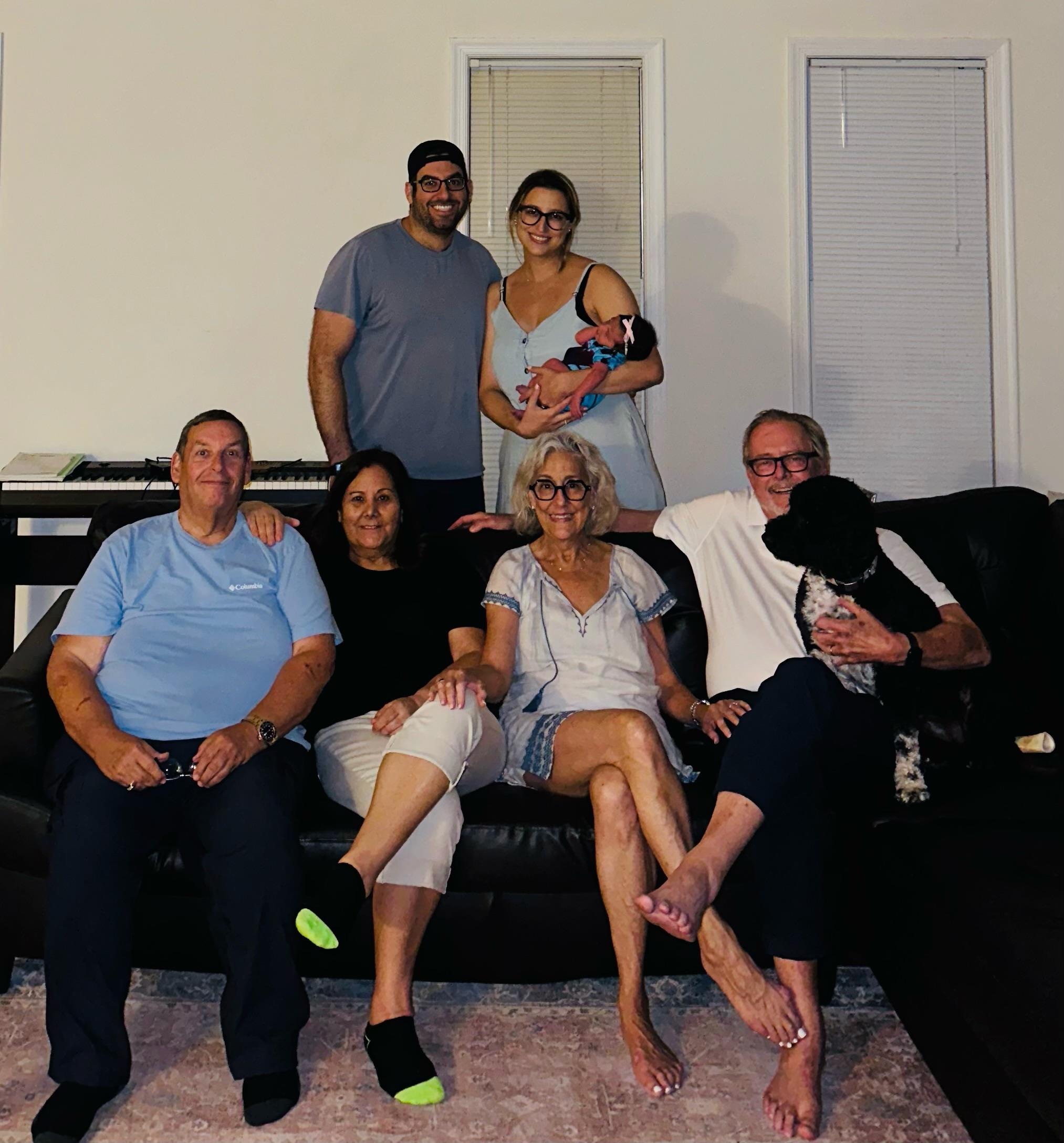 A group of people posing for a photo