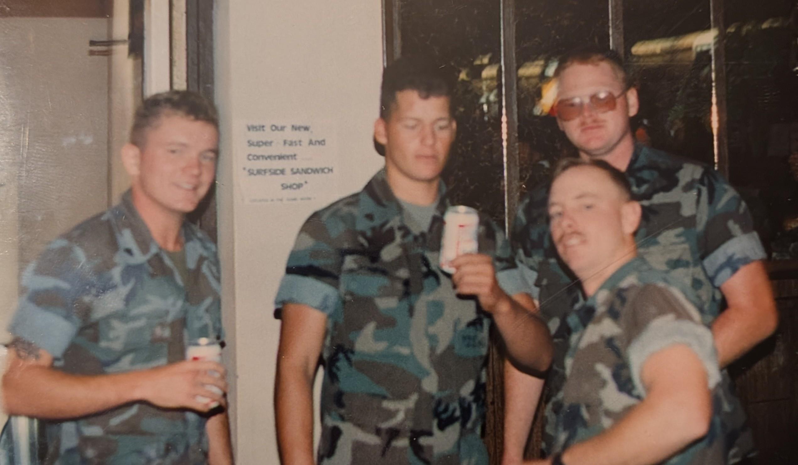 A group of men in military uniforms