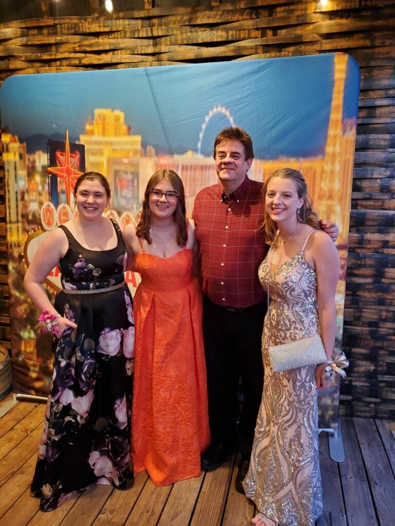 A group of people posing for a photo
