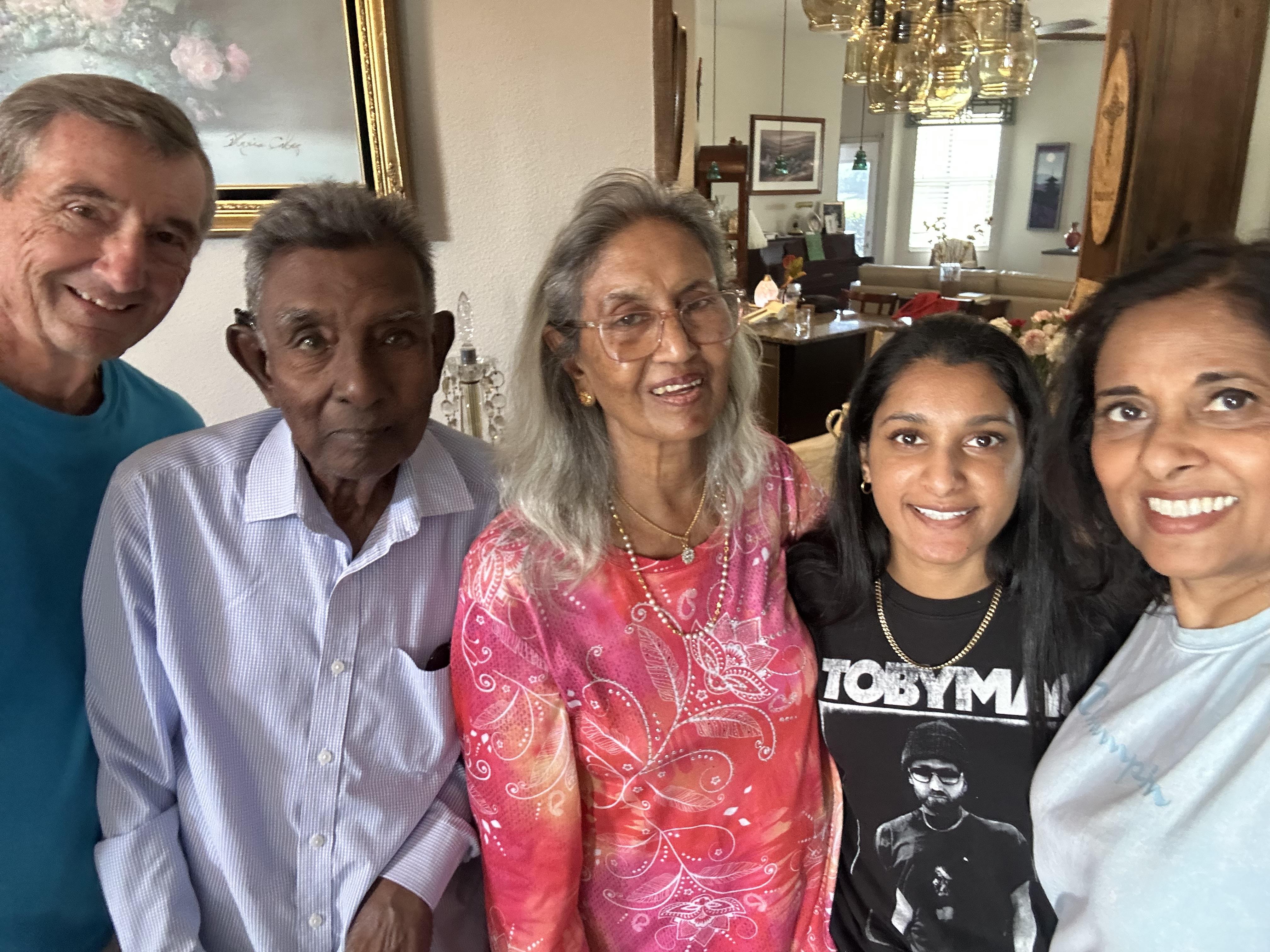 A group of people posing for a photo