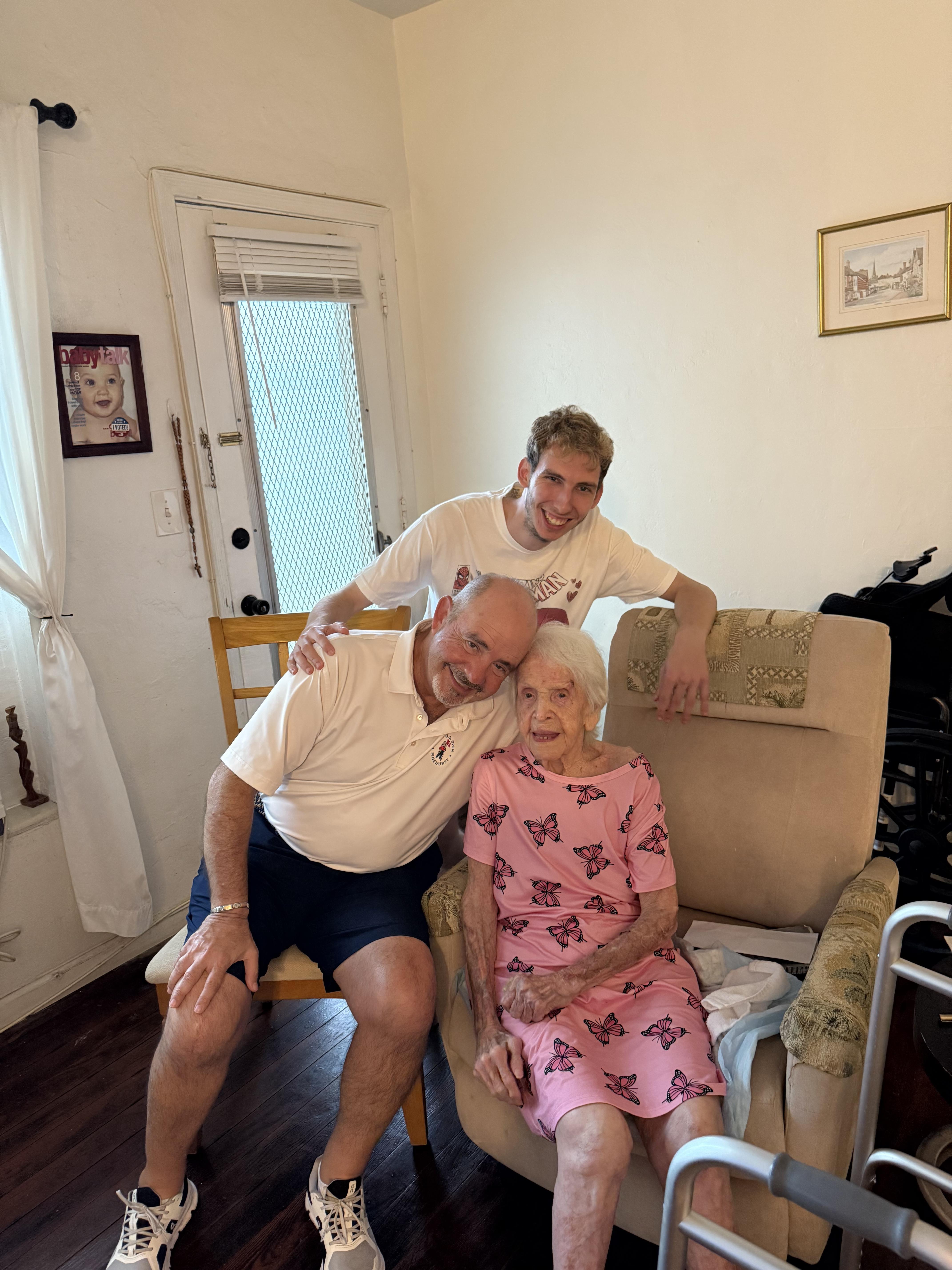 A man and woman posing for a picture