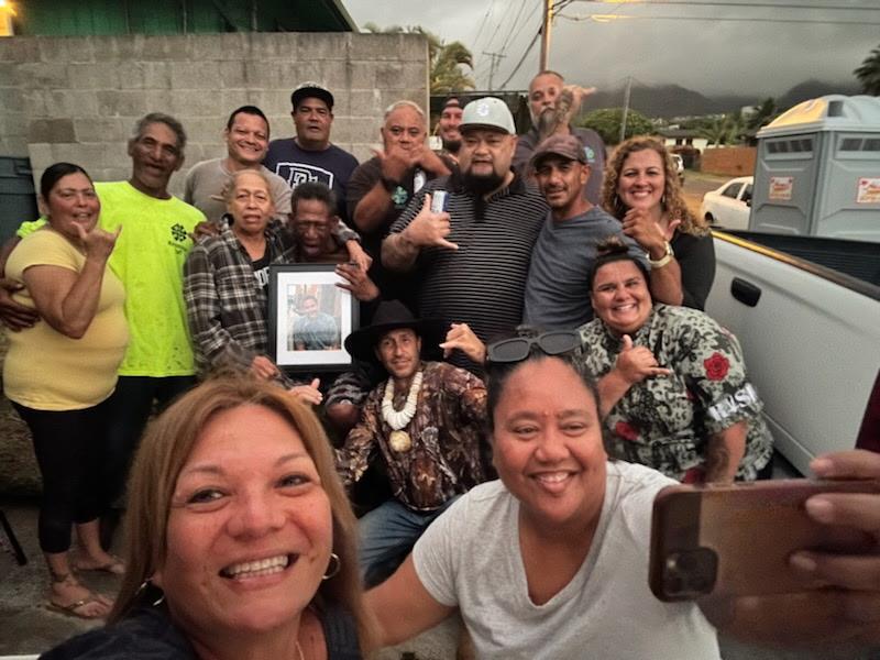 A group of people posing for a photo