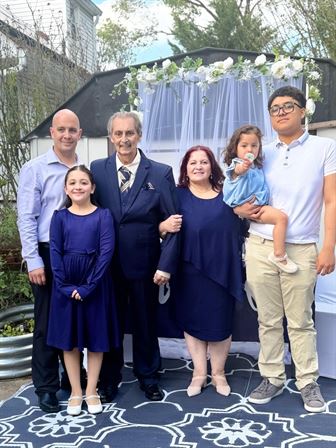 A group of people posing for a photo