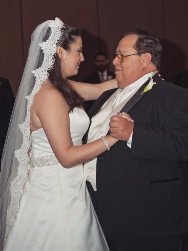 A man and woman dancing