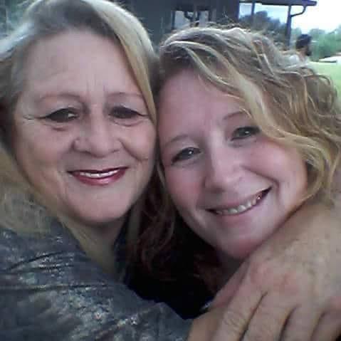 Two women taking a selfie