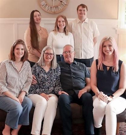 A group of people posing for a photo