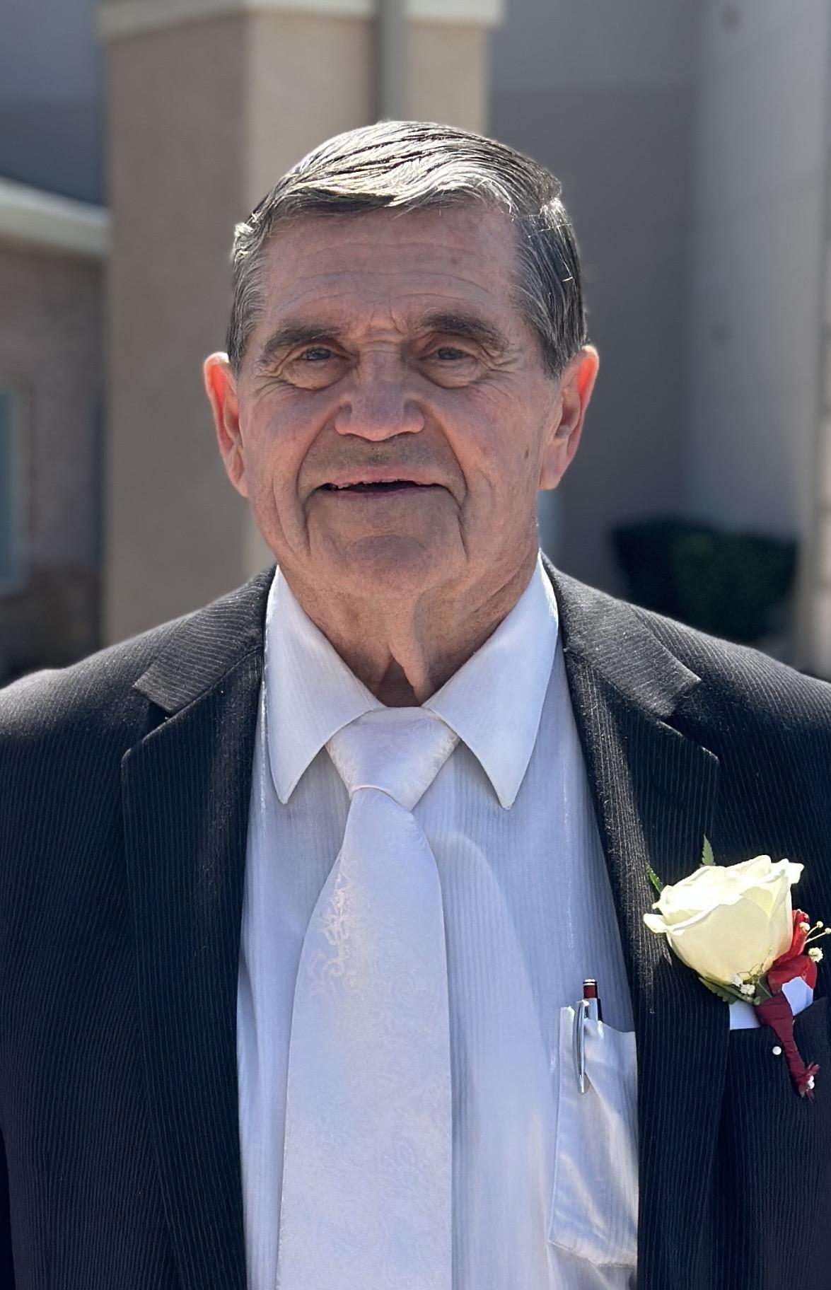 A man in a suit and tie