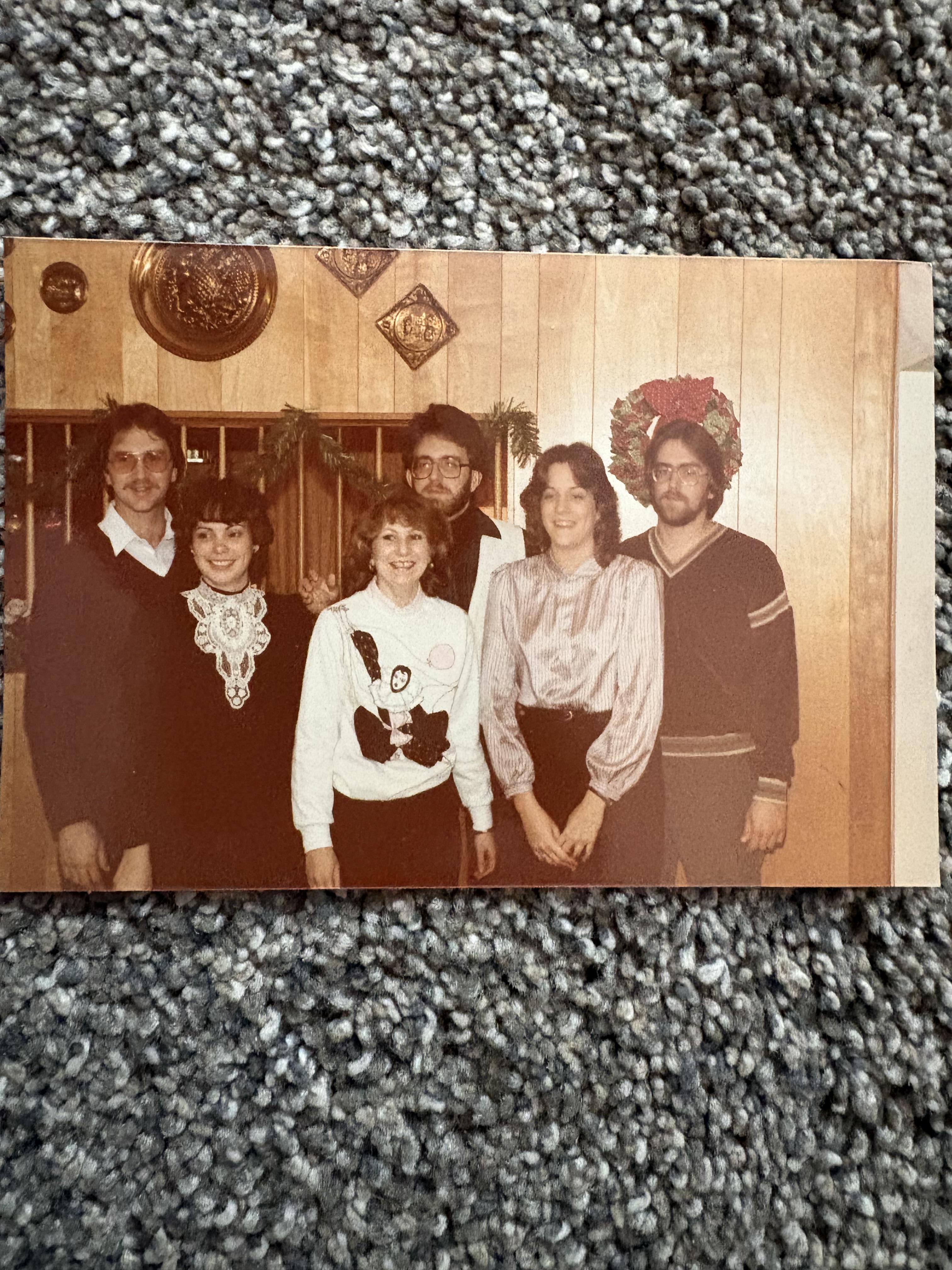 A group of people posing for a photo