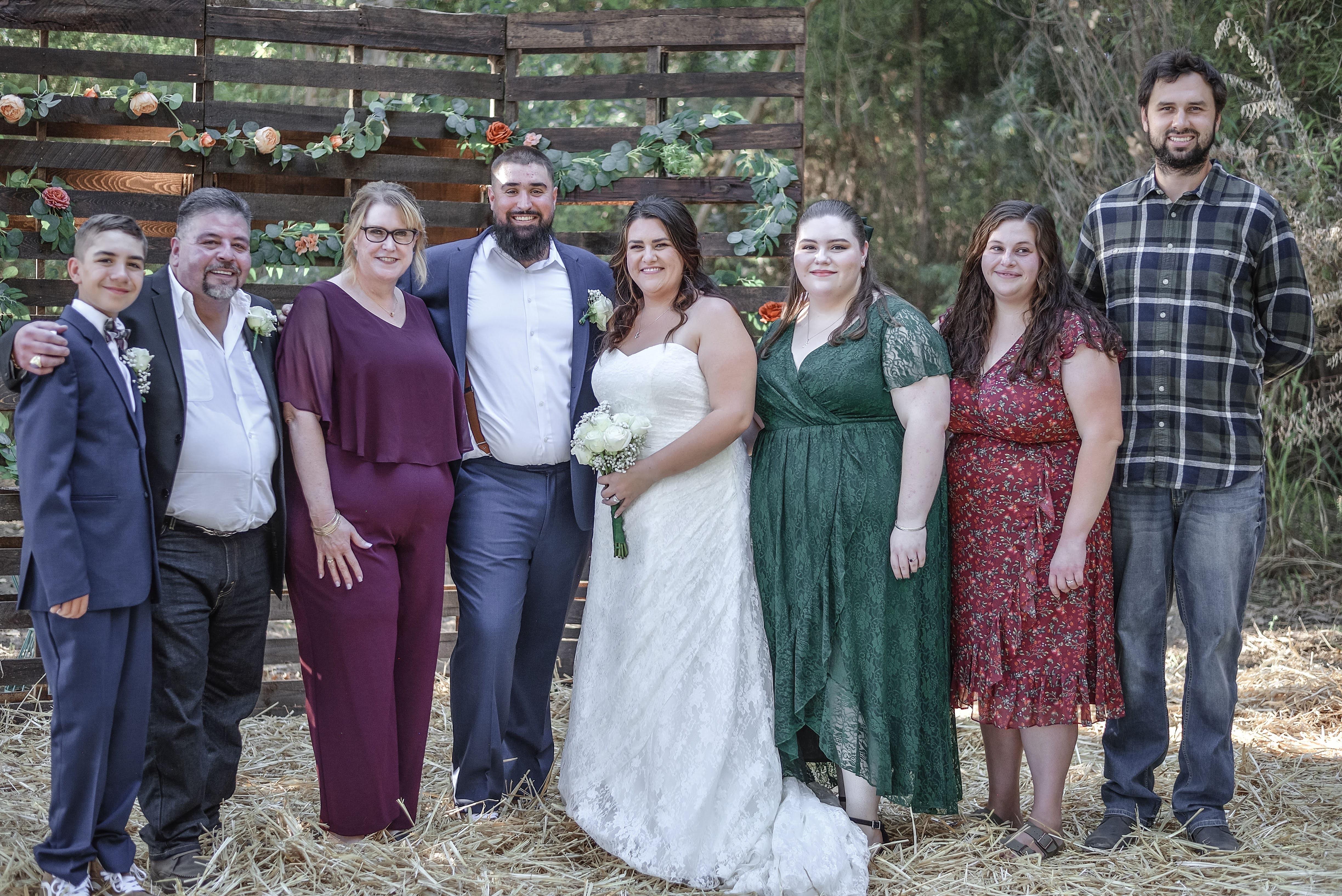 A group of people posing for a photo