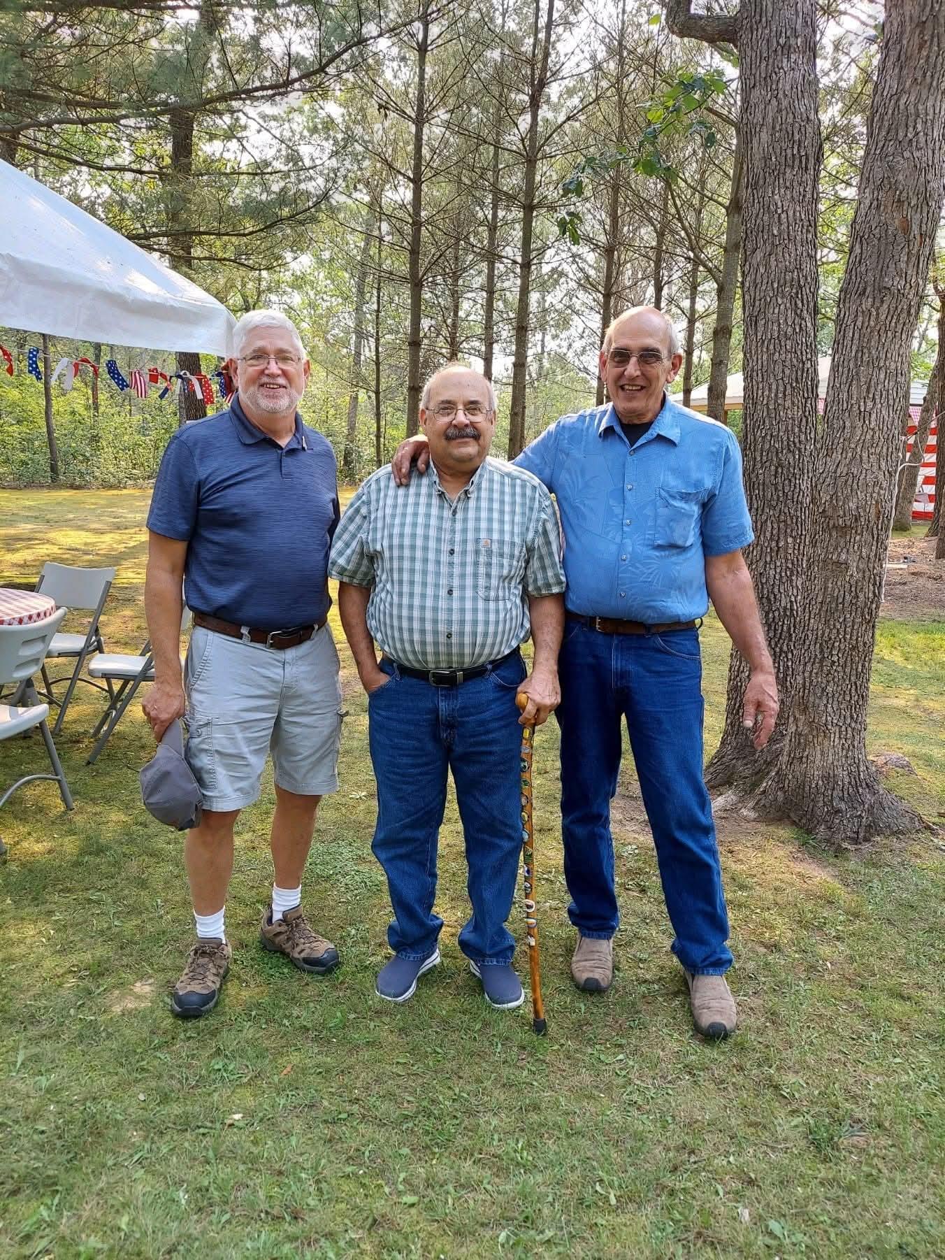 A group of men standing together