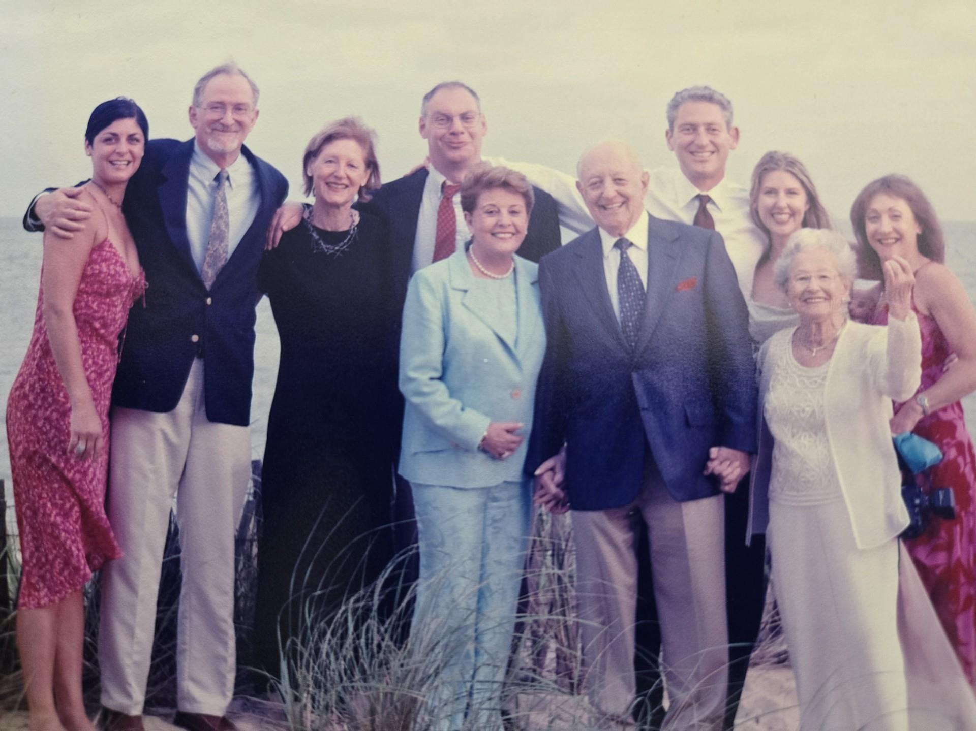 A group of people posing for a photo
