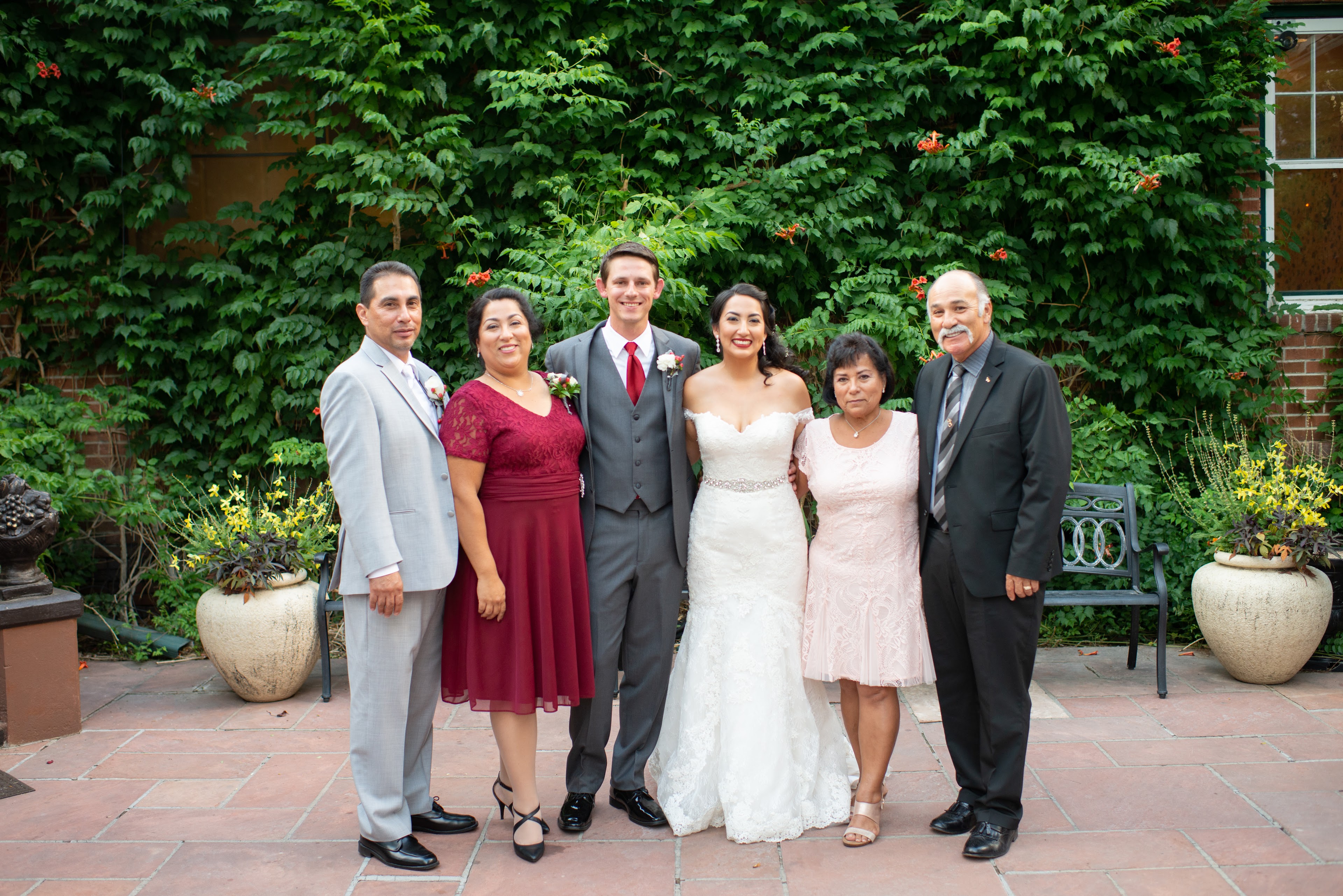 A group of people posing for a photo