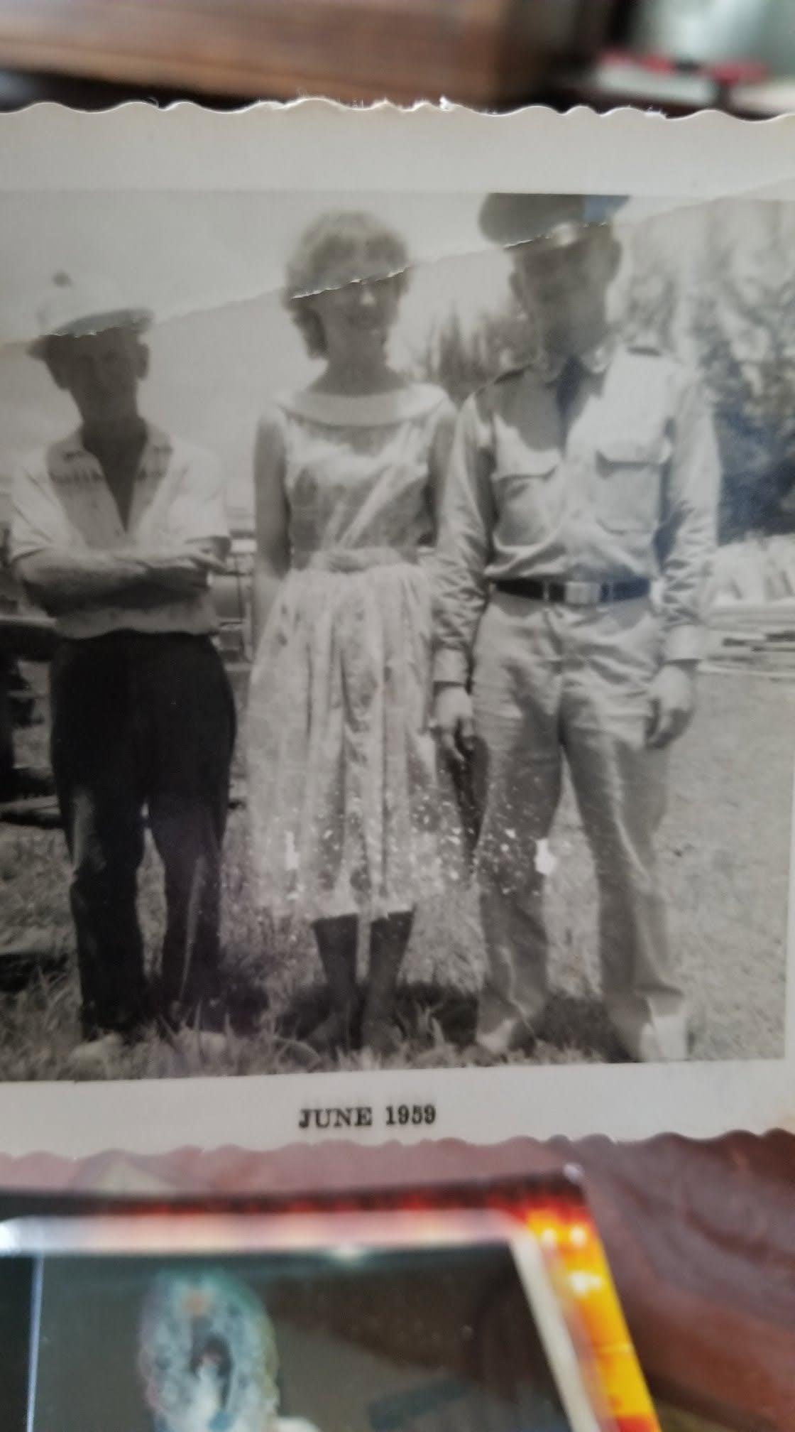 A group of people standing together