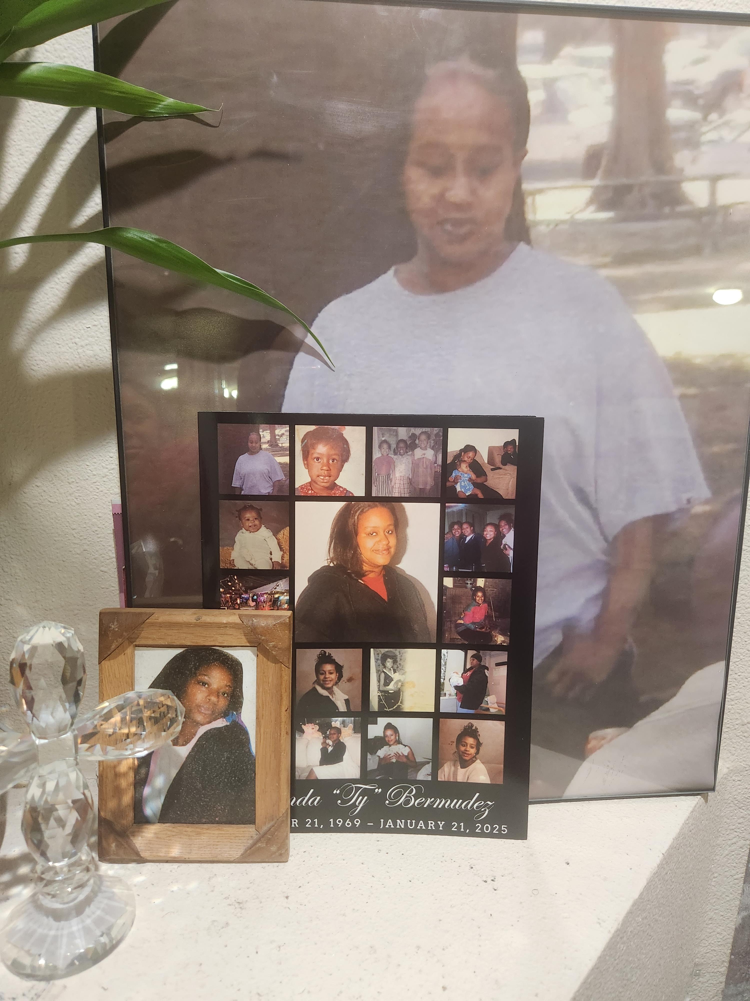 Keepsakes and photos honor cherished lives, capturing memories of loved ones.