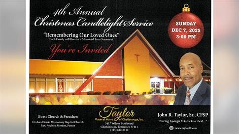 4th Annual Christmas Candlelight Service
