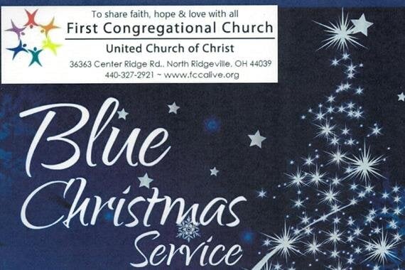 First Congregational Church Blue Christmas Service