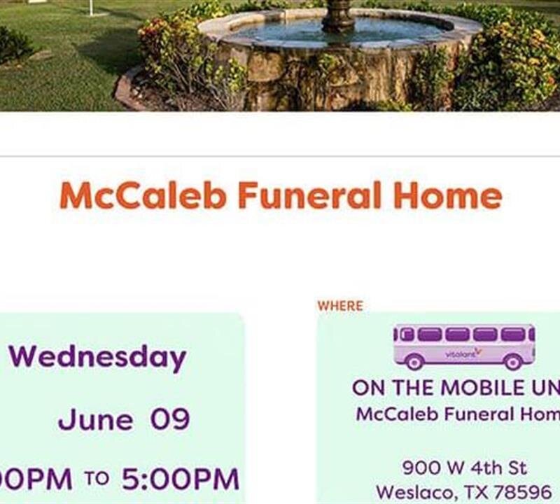 Funeral & Cremation in Weslaco, TX McCaleb Funeral Home
