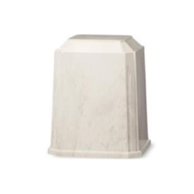 Tribute Urn / Vault Combination White Tribute Urn / Vault Combination White