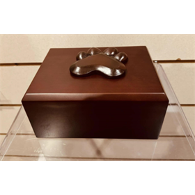 MEDIUM SIZE Walnut Wood Bone Pet Urn $120 MEDIUM SIZE Walnut Wood Bone Pet Urn $120