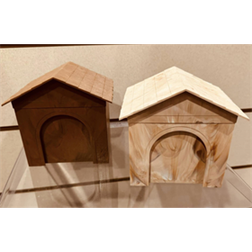 Plastic Doghouse Photo Urn $40 Plastic Doghouse Photo Urn $40