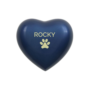 Arielle Heart Urn - Blue Sky Arielle Heart Urn - Blue Sky