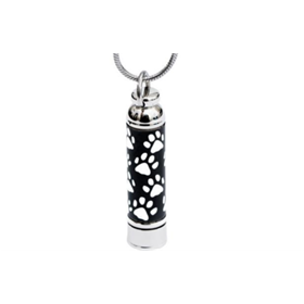 Urn Pendant-Paw Print Pendant Urn Pendant-Paw Print Pendant