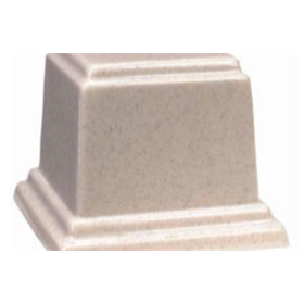 Cultured Granite Urn - Rectangle - Cream Cultured Granite Urn - Rectangle - Cream