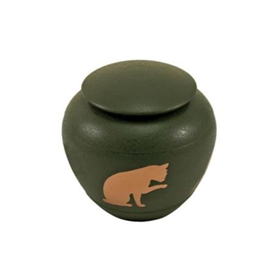 Silhouette Cat Urn - Fern Silhouette Cat Urn - Fern