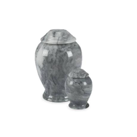 Marble and Onyx Urn - Grey Marble Marble and Onyx Urn - Grey Marble