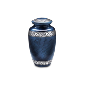 Blue Newport Urn Blue Newport Urn