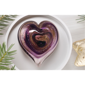 LifeSong Glass Heart with Ashes LifeSong Glass Heart with Ashes