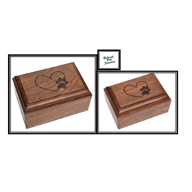 Rosewood Heat/Paw Silhouette