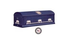 Burial Vaults - The American Valor Galvanized Steel 12 Gauge