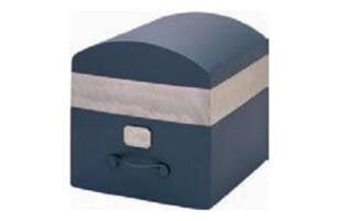 Midnight Blue Stainless Steel Urn Vault Midnight Blue Stainless Steel Urn Vault