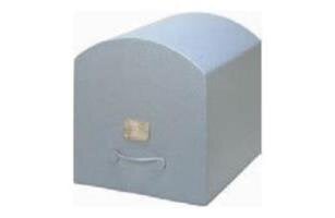 Silver Slate Galvanized Steel Urn Vault Silver Slate Galvanized Steel Urn Vault