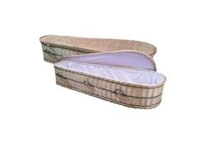 Terra Wicker Casket Terra Wicker Casket