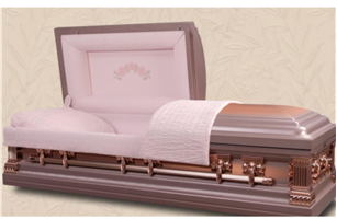 Lincoln Brush 32 oz Solid Copper Casket Lincoln Brush 32 oz Solid Copper Casket