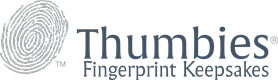 Thumbies Fingerprint Keepsakes Logo