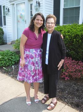 Rosinda and her daughter Diane