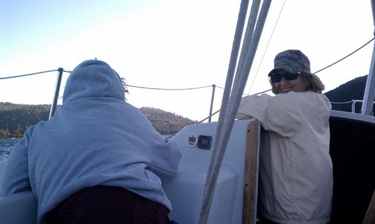 Special moments spent with Helen for Dani and Darrell