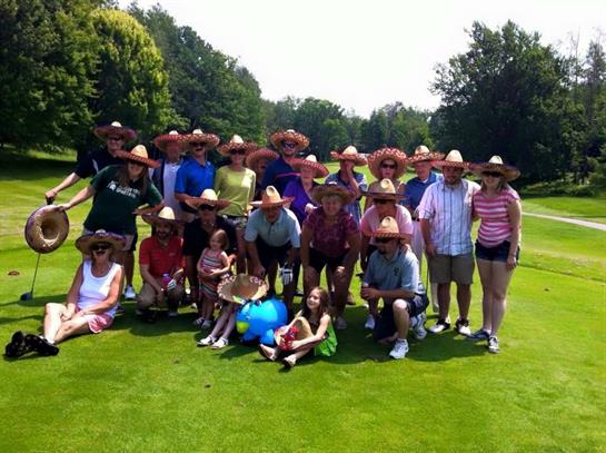 Family Golf outing pictures 