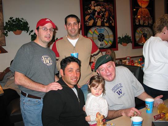 A. George Den Haese family & grandchildren