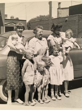 Caron Family memories with Karen and Robin