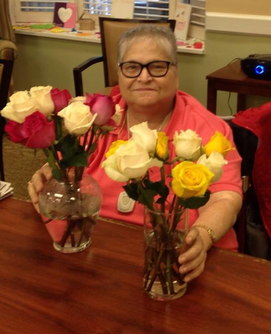 Mary Jo at Adams House