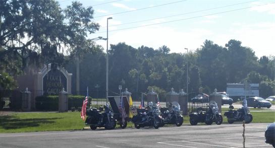 Preparing to Go to the FL National Cemetery in Bushnell 